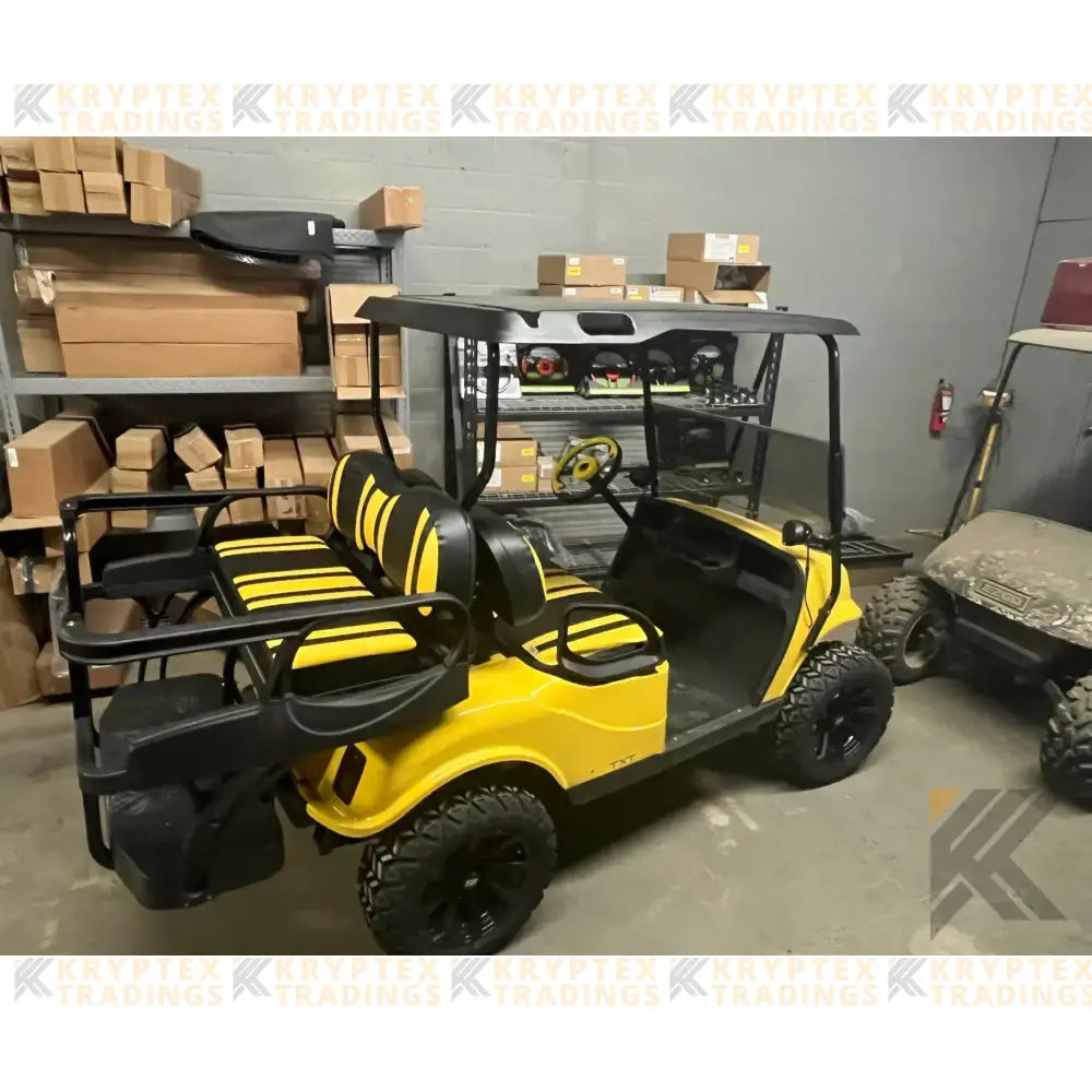 2016 E-z-go Txt - Yellow Kryptex Golf Carts