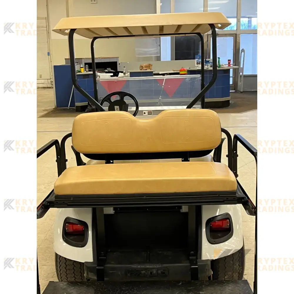 2017 E-z-go Txt White Kryptex Golf Carts