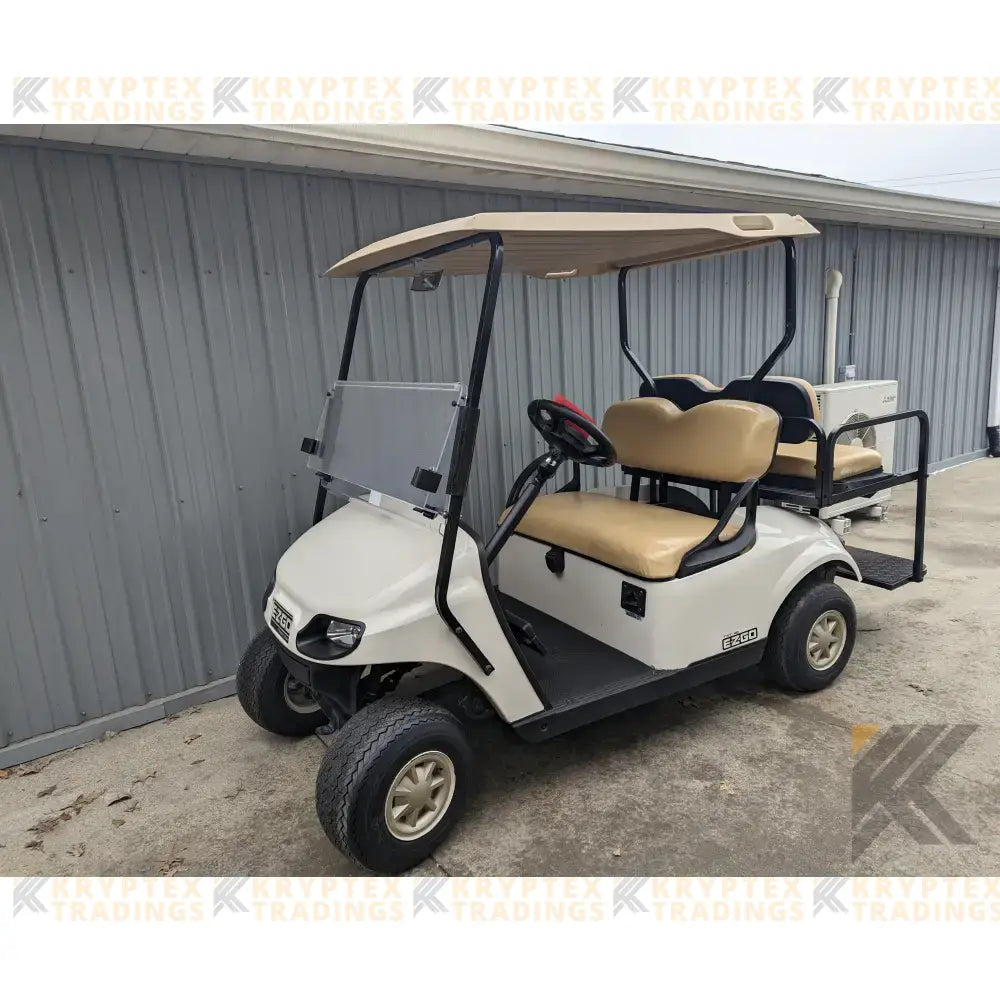 2018 E-Z GO TXT - Lithium White Kryptex Golf Carts