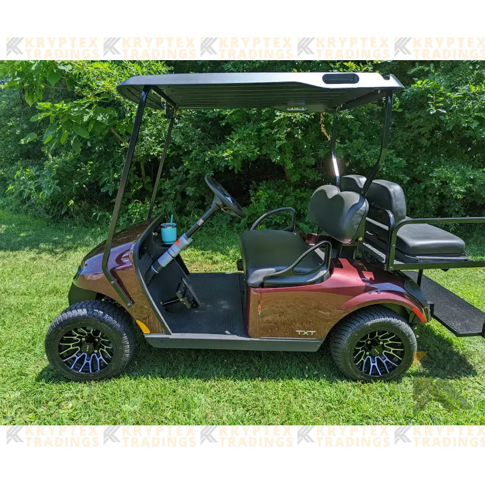 2022 E-Z-GO TXT 48V - Burgundy Kryptex Golf Carts