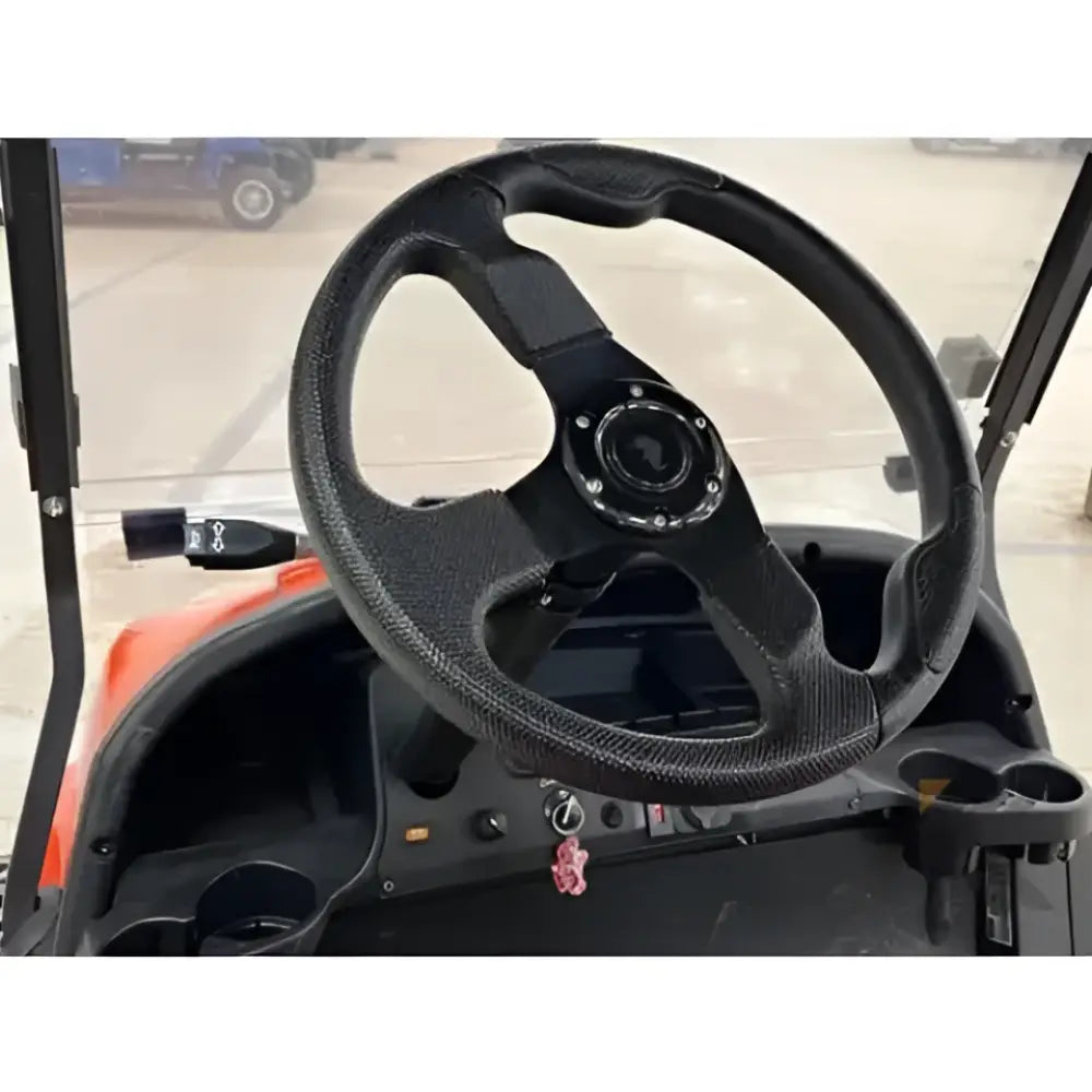 Club Car Precedent I2 Electric Orange Golf Cart 2017