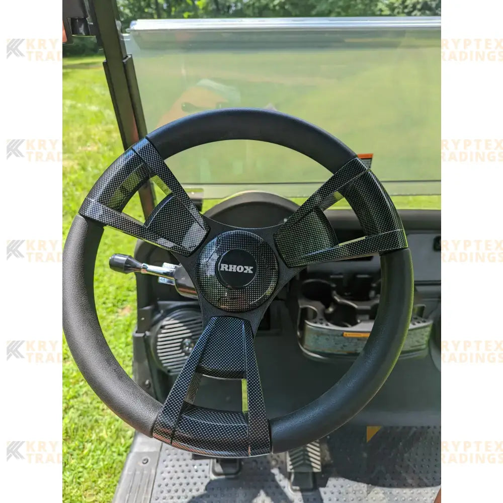 2022 E-z-go Rxv 48 Volt - Mint And Black Kryptex Golf Carts