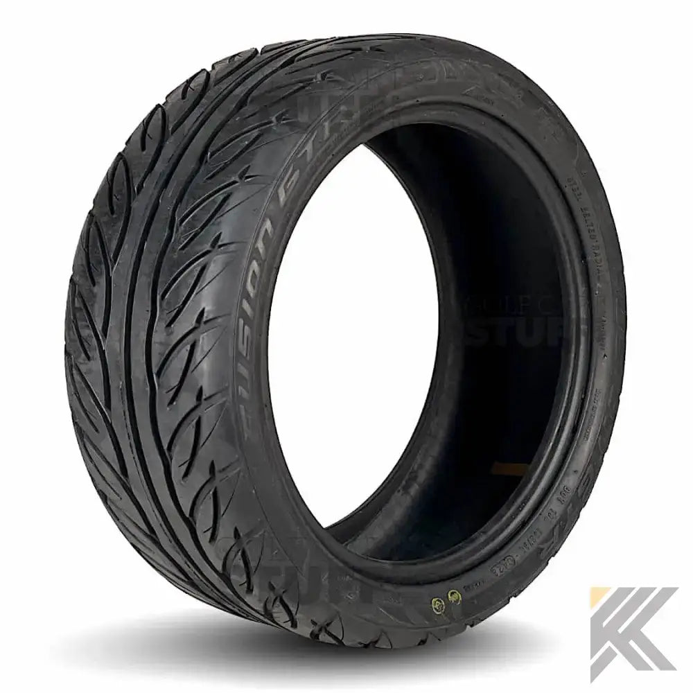 14" GTW® Stellar Wheels with Fusion GTR 205/40R14 DOT Tires - Set of 4 - Select Your Finish Kryptex Golf Carts