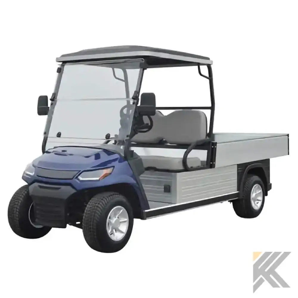 2 Passenger Electric Golf Cart with Utility Box Kryptex Golf Carts