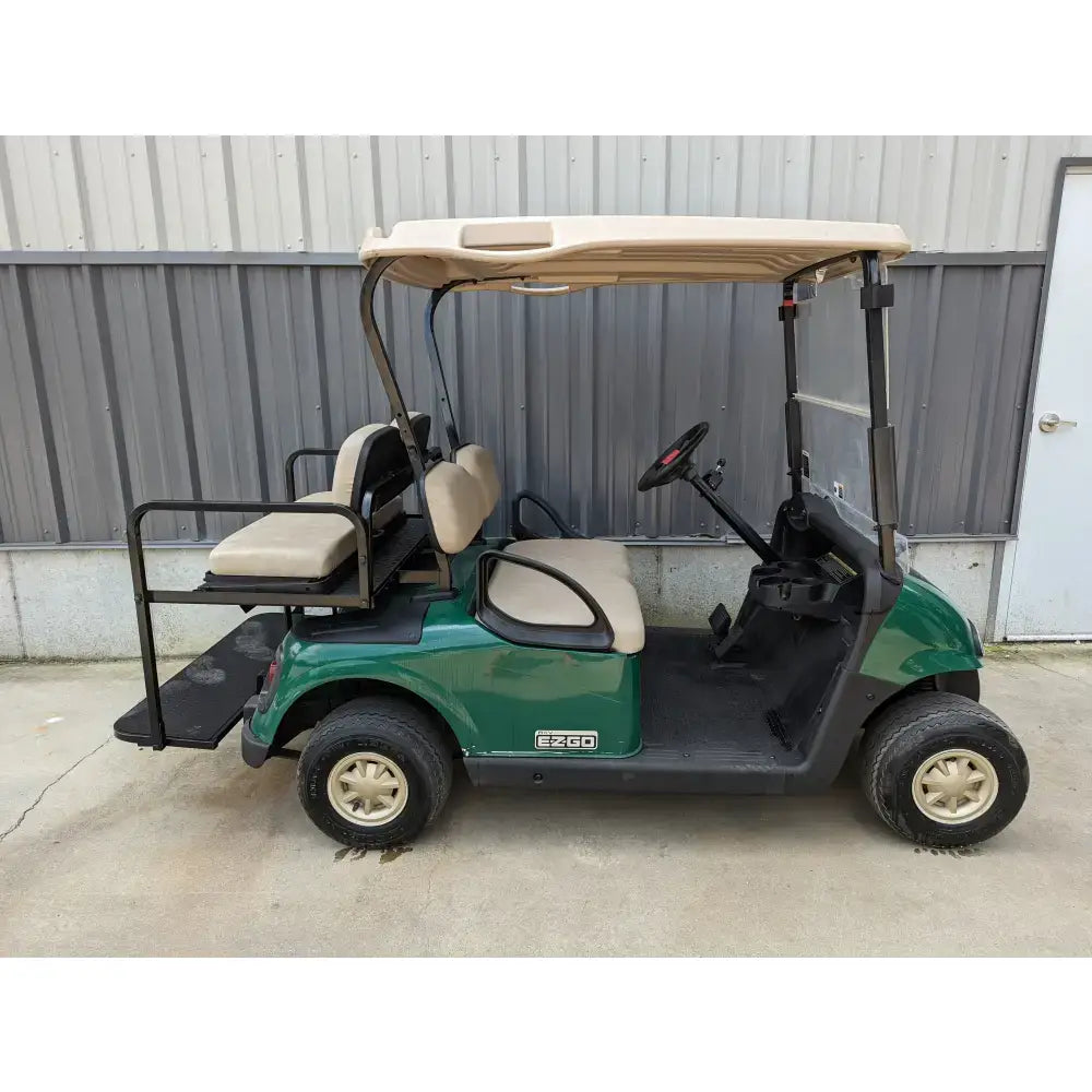 2013 E-Z-GO RXV - Hunter Green Kryptex Golf Carts