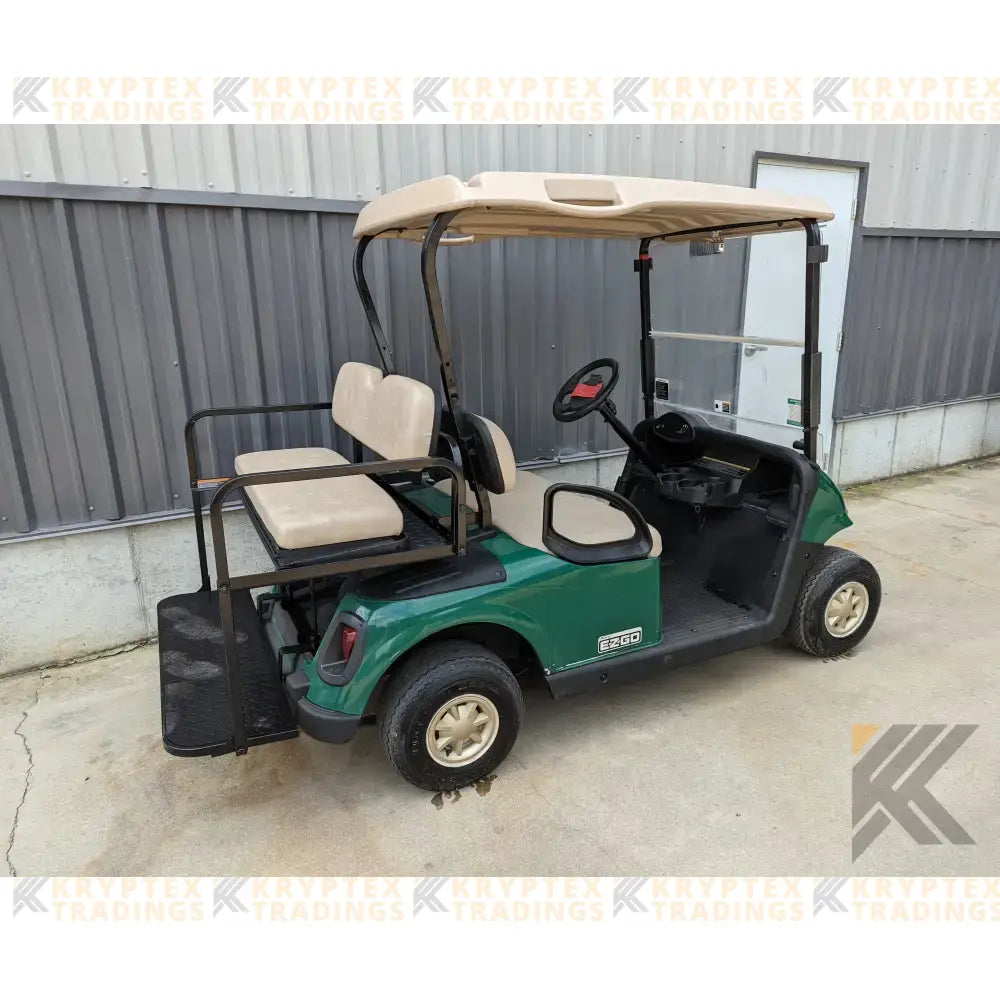 2013 E-Z-GO RXV - Hunter Green Kryptex Golf Carts