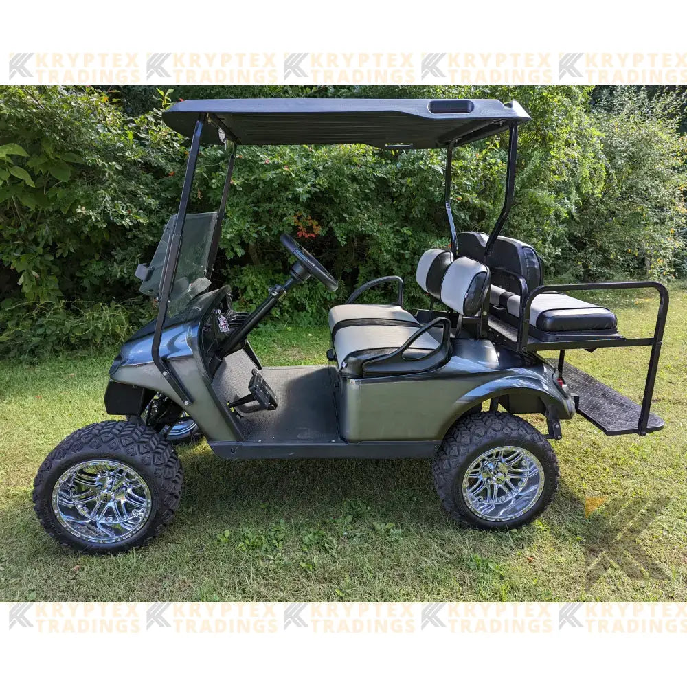 2015 E-Z-GO TXT Metallic Charcoal Kryptex Golf Carts