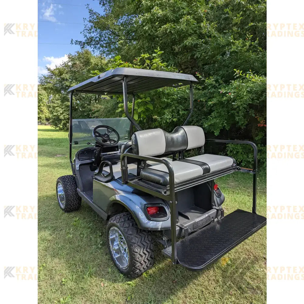 2015 E-Z-GO TXT Metallic Charcoal Kryptex Golf Carts