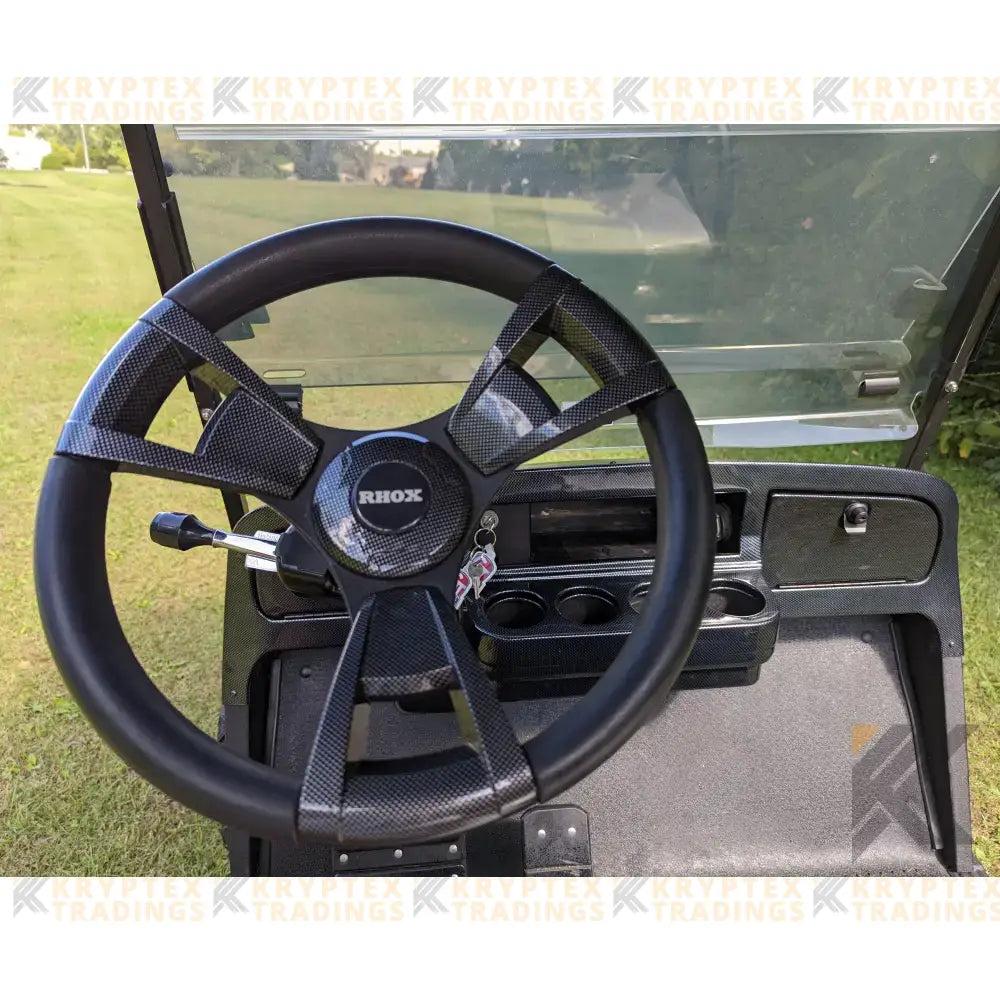 2015 E-Z-GO TXT Metallic Charcoal Kryptex Golf Carts