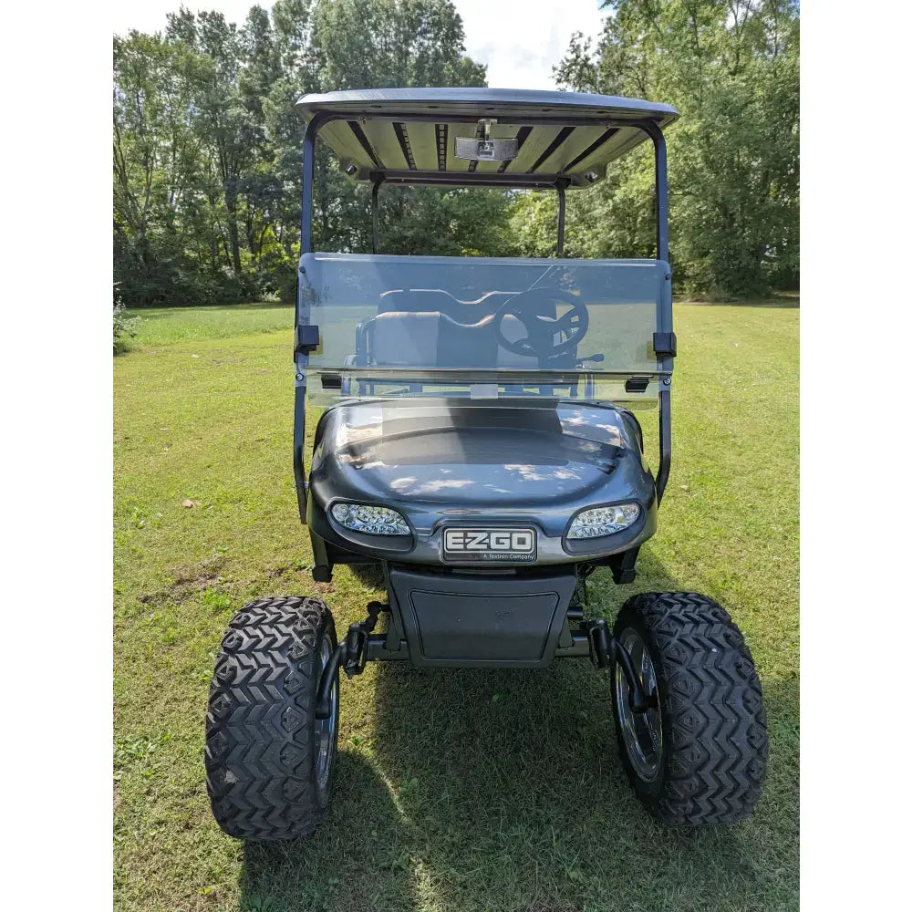2015 E-Z-GO TXT Metallic Charcoal Kryptex Golf Carts