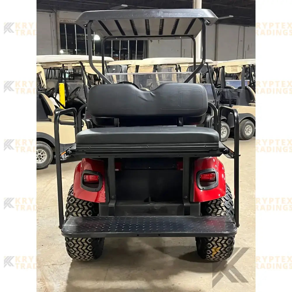 2016 E-z-go Txt - Inferno Red Kryptex Golf Carts