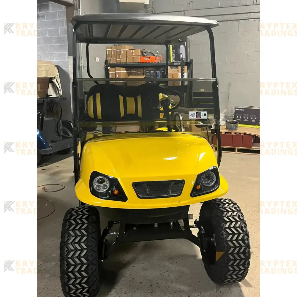 2016 E-z-go Txt - Yellow Kryptex Golf Carts