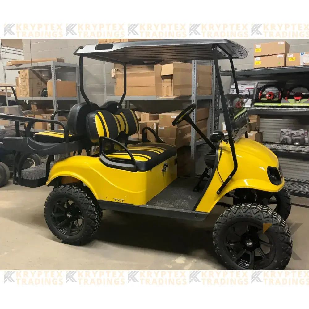 2016 E-z-go Txt - Yellow Kryptex Golf Carts