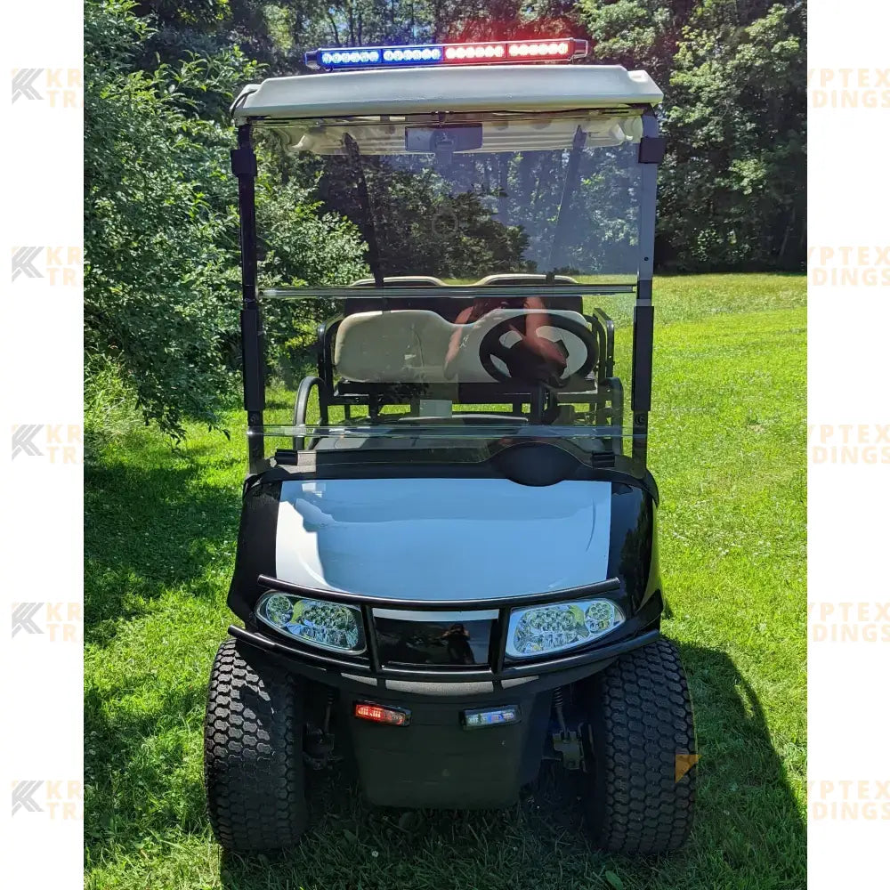 2017 EZGO RXV - Cop Golf Cart Kryptex Golf Carts