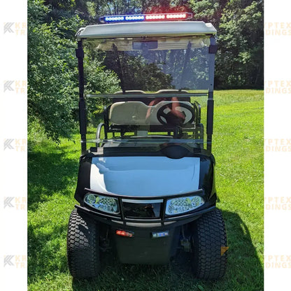 2017 EZGO RXV - Cop Golf Cart Kryptex Golf Carts