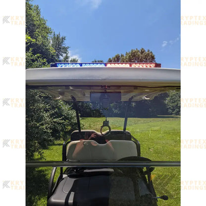 2017 EZGO RXV - Cop Golf Cart Kryptex Golf Carts