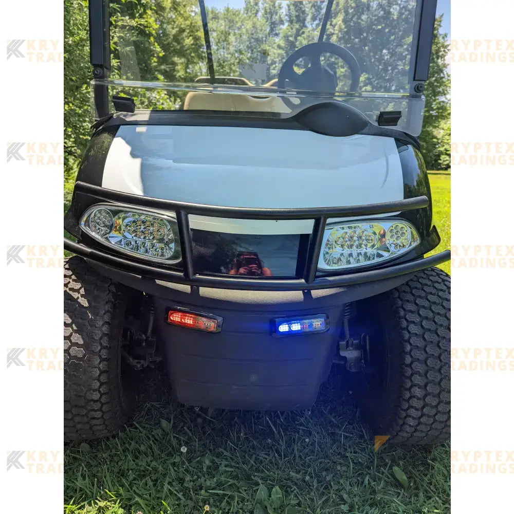 2017 EZGO RXV - Cop Golf Cart Kryptex Golf Carts