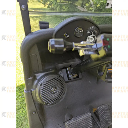2017 EZGO RXV - Cop Golf Cart Kryptex Golf Carts