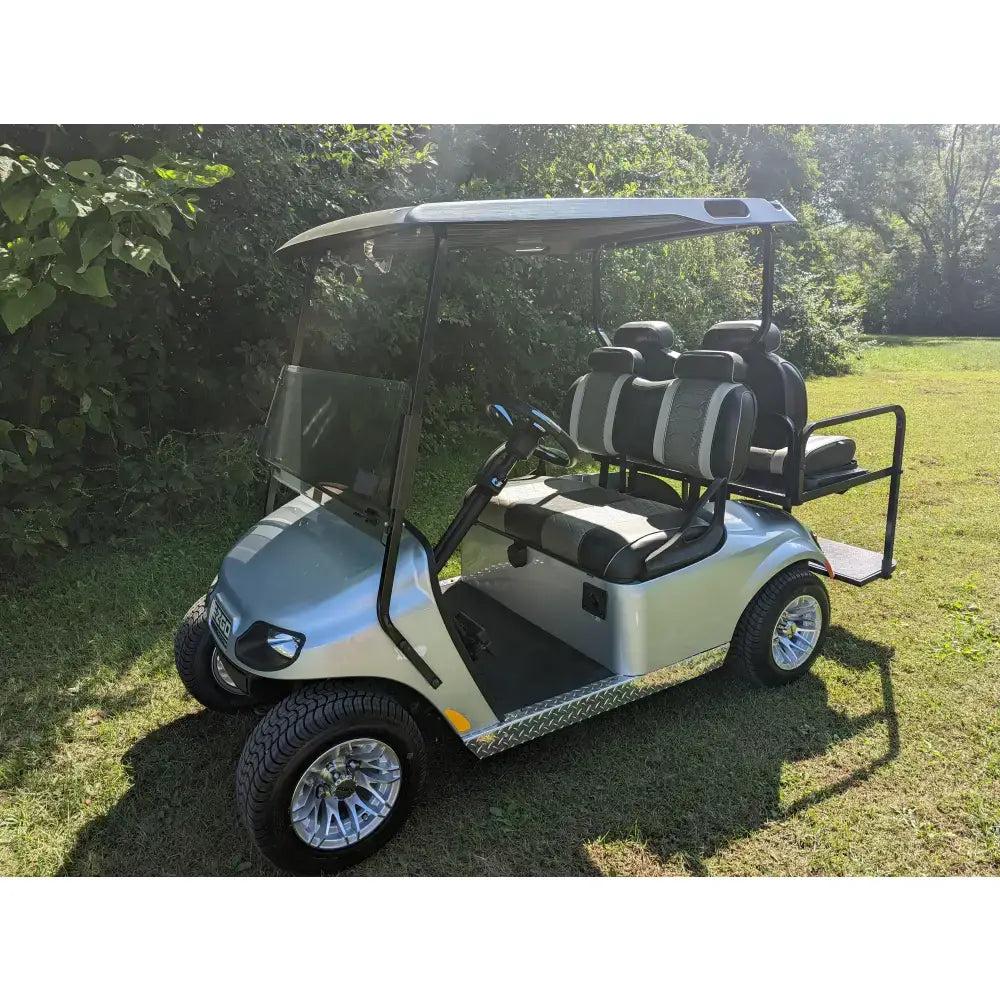 2017 E-Z-GO TXT ELITE - Silver Kryptex Golf Carts