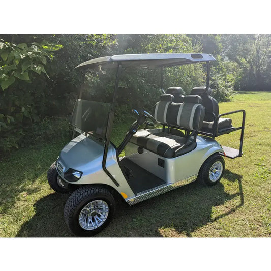 2017 E-Z-GO TXT ELITE - Silver Kryptex Golf Carts