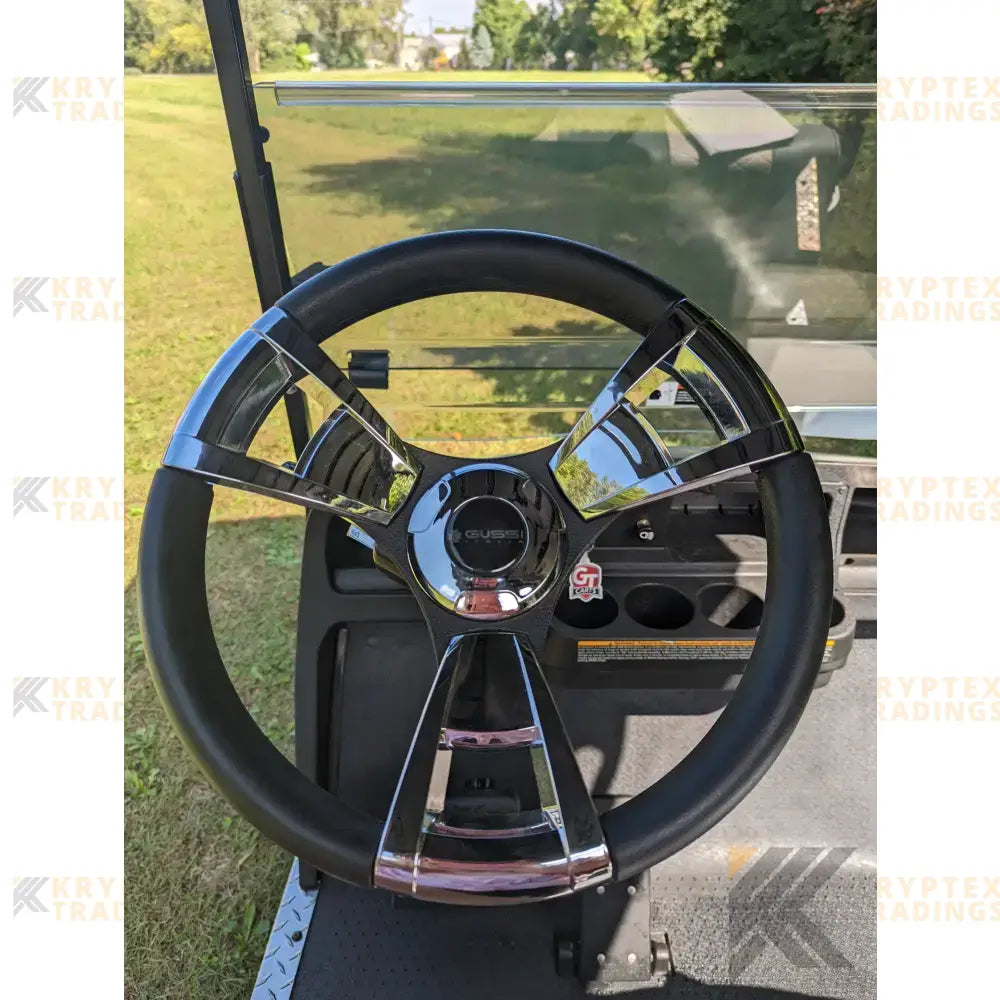 2017 E-Z-GO TXT ELITE - Silver Kryptex Golf Carts