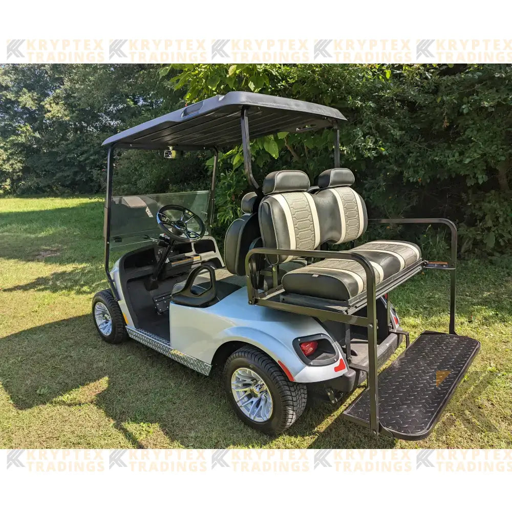 2017 E-Z-GO TXT ELITE - Silver Kryptex Golf Carts
