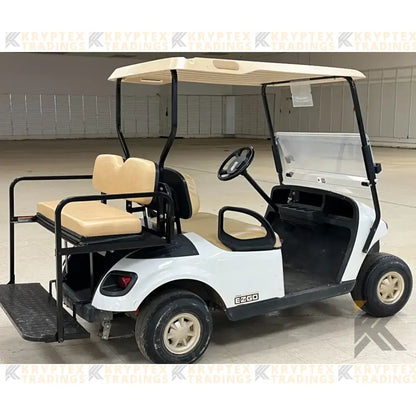 2017 E-z-go Txt White Kryptex Golf Carts
