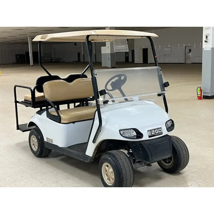 2017 E-z-go Txt White Kryptex Golf Carts