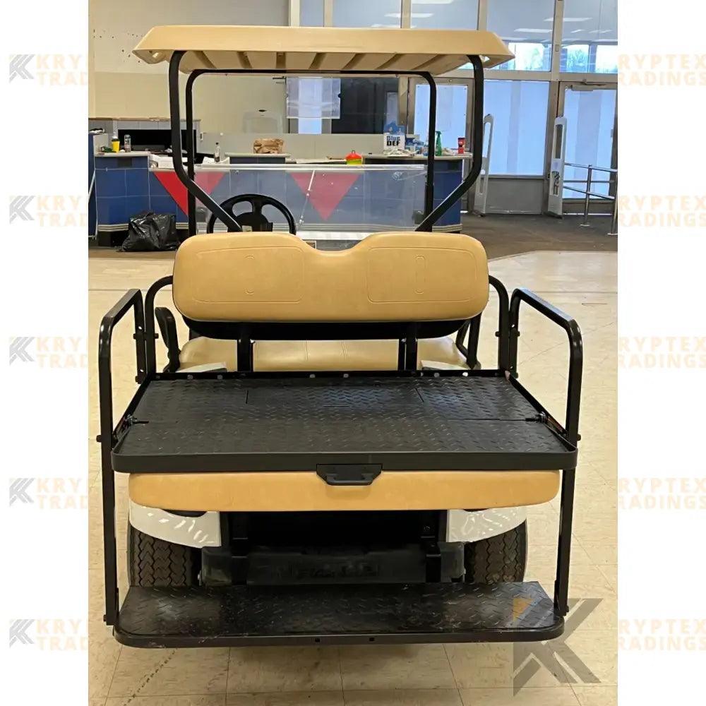 2017 E-z-go Txt White Kryptex Golf Carts