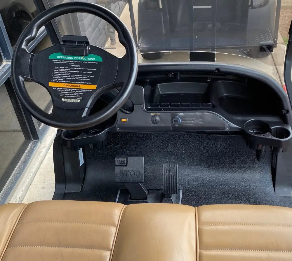 2018 CLUB CAR PRECEDENT 4 PASSENGER ELECTRIC GOLF CART WITH BRAND NEW 50AH LITHIUM BATTERY!