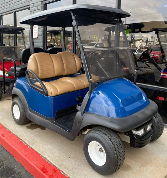 2018 CLUB CAR PRECEDENT 4 PASSENGER ELECTRIC GOLF CART WITH BRAND NEW 50AH LITHIUM BATTERY!