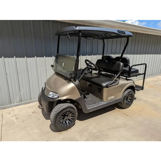2018 E-Z-GO RXV - Almond Kryptex Golf Carts