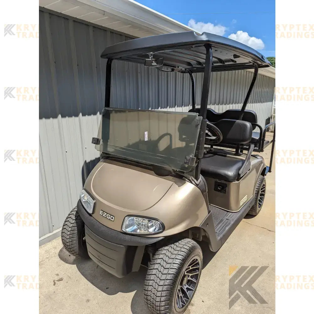 2018 E-Z-GO RXV - Almond Kryptex Golf Carts