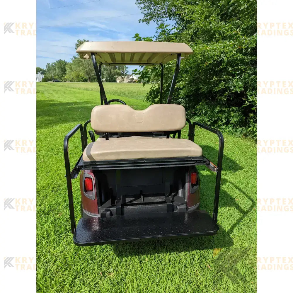2018 E-Z-GO RXV - Burgundy Kryptex Golf Carts