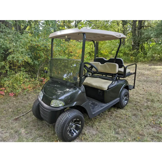 2018 E-Z-GO RXV ELITE - Black Kryptex Golf Carts