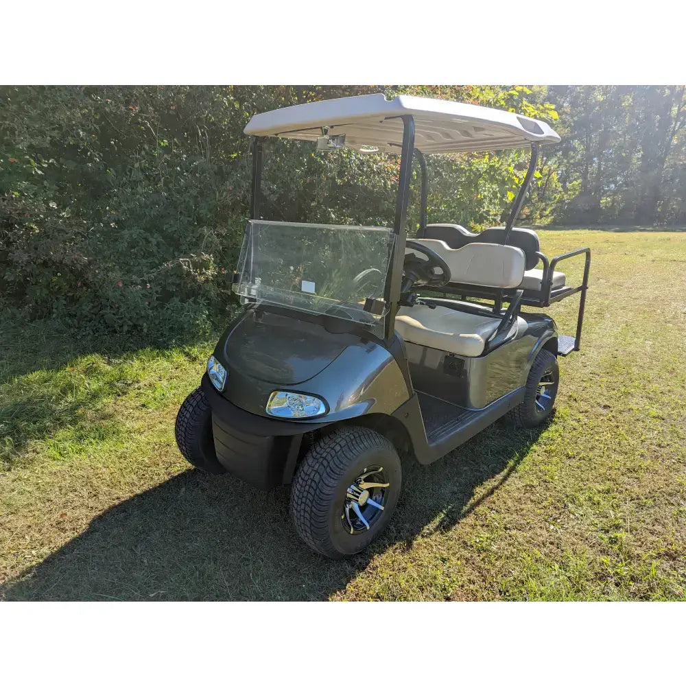 2018 E-Z-GO RXV ELITE - Metallic Charcoal Kryptex Golf Carts
