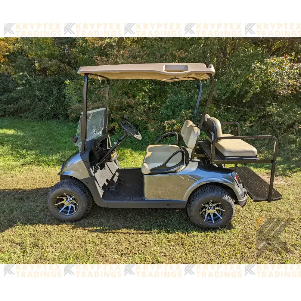 2018 E-Z-GO RXV ELITE - Metallic Charcoal Kryptex Golf Carts