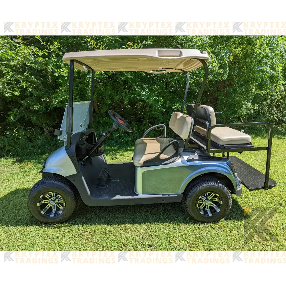 2018 E-Z-GO RXV - Blue Silver Kryptex Golf Carts