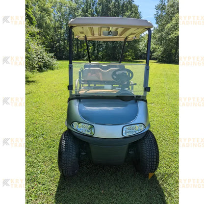 2018 E-Z-GO RXV - Blue Silver Kryptex Golf Carts
