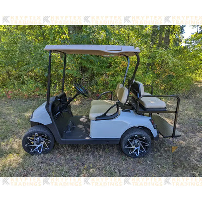 2018 E-ZS-GO RXV ELITE - Bright White Kryptex Golf Carts