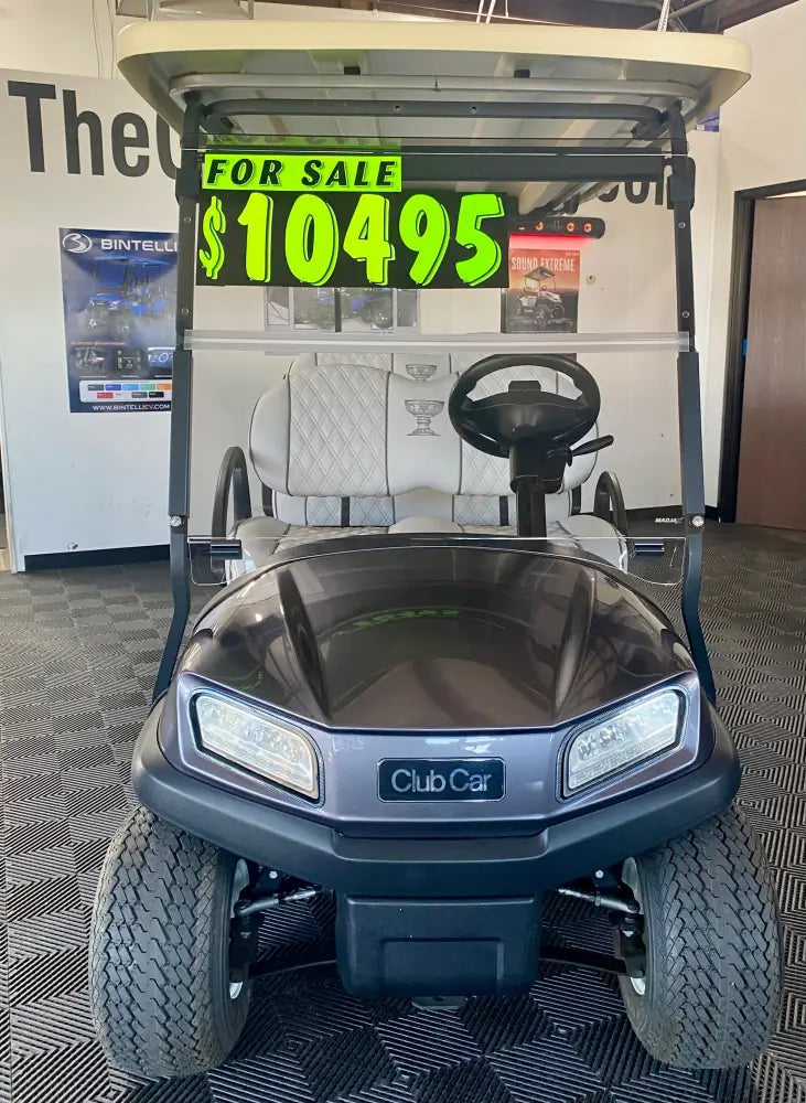2019 Club Car Tempo 6 Passenger Golf Cart w/ New Lithium Battery