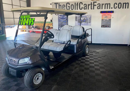 2019 Club Car Tempo 6 Passenger Golf Cart w/ New Lithium Battery