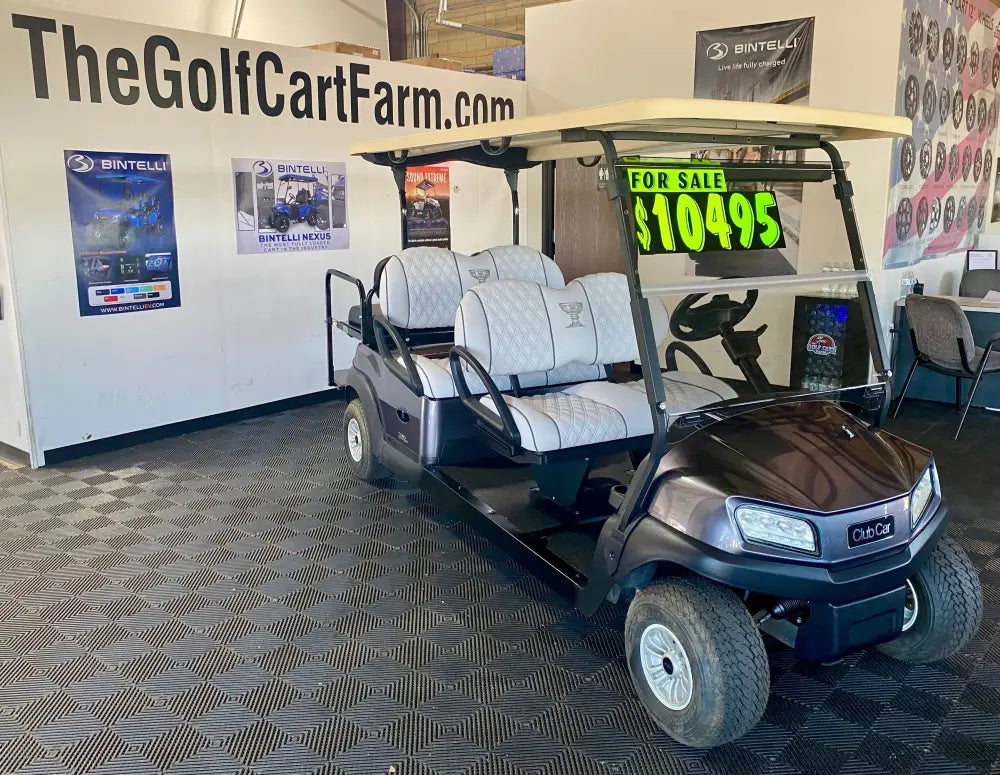 2019 Club Car Tempo 6 Passenger Golf Cart w/ New Lithium Battery