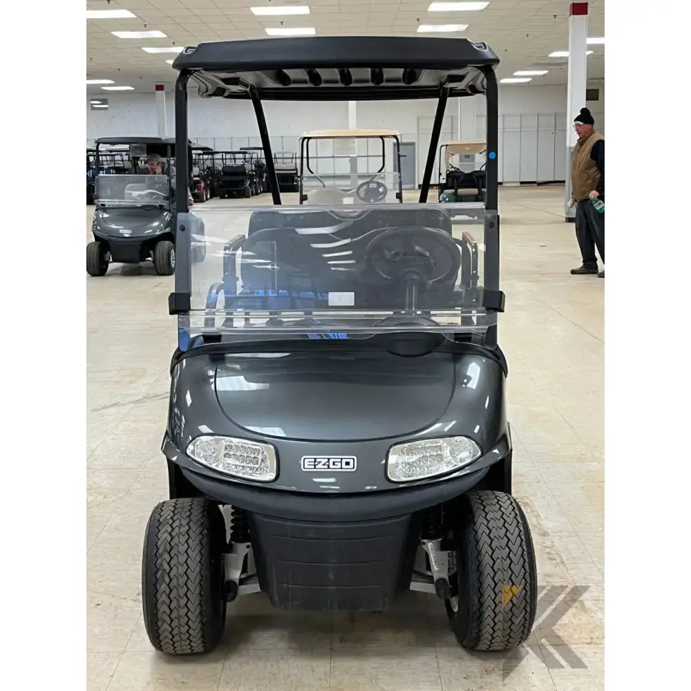 2022 E-z-go Rxv Elite Black Kryptex Golf Carts