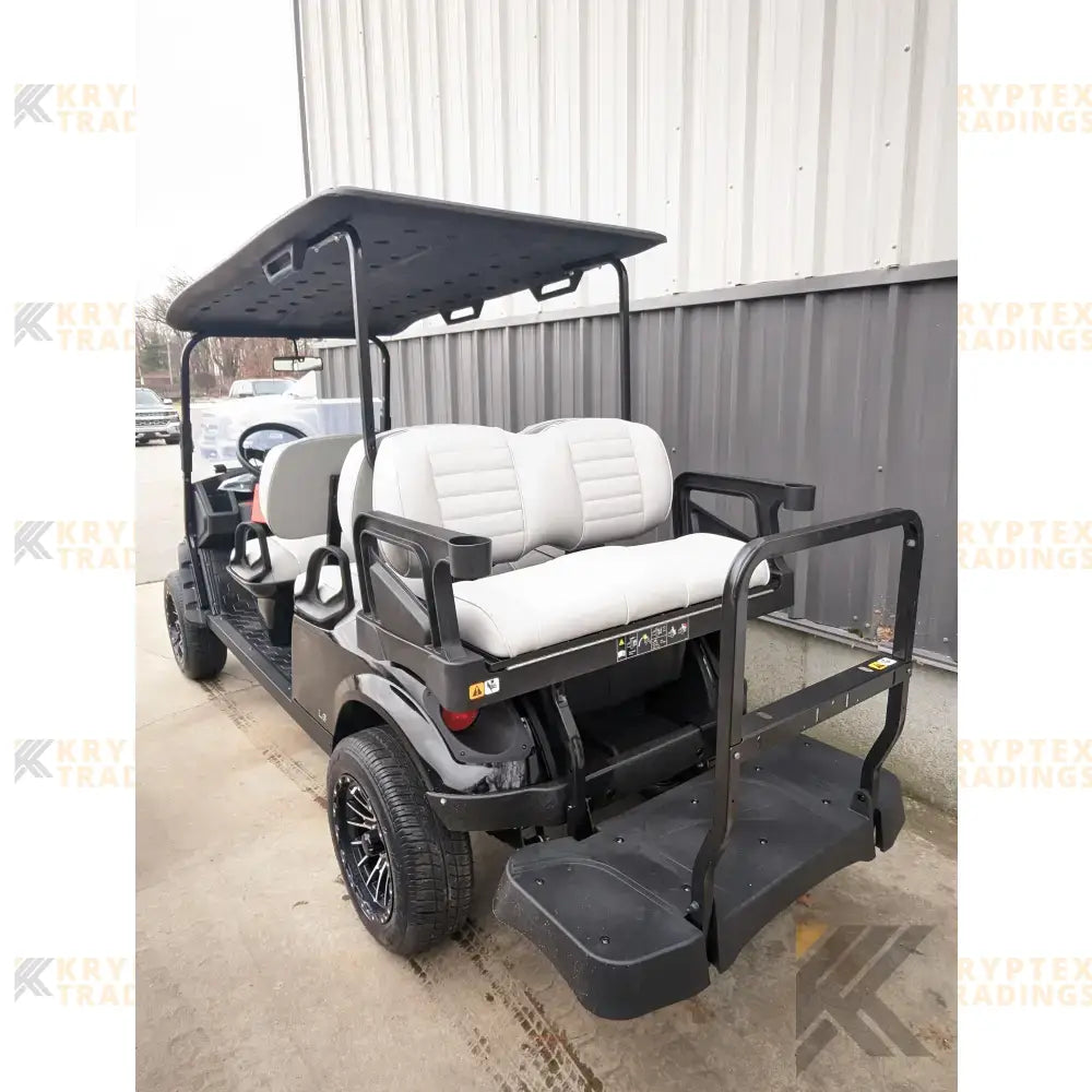 2023 EZGO L6 - Black Kryptex Golf Carts