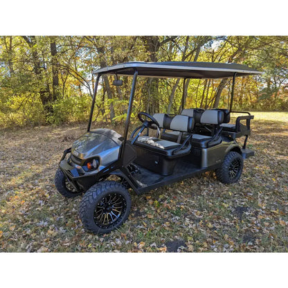 2023 E-Z-GO L6 - Metallic Charcoal Kryptex Golf Carts