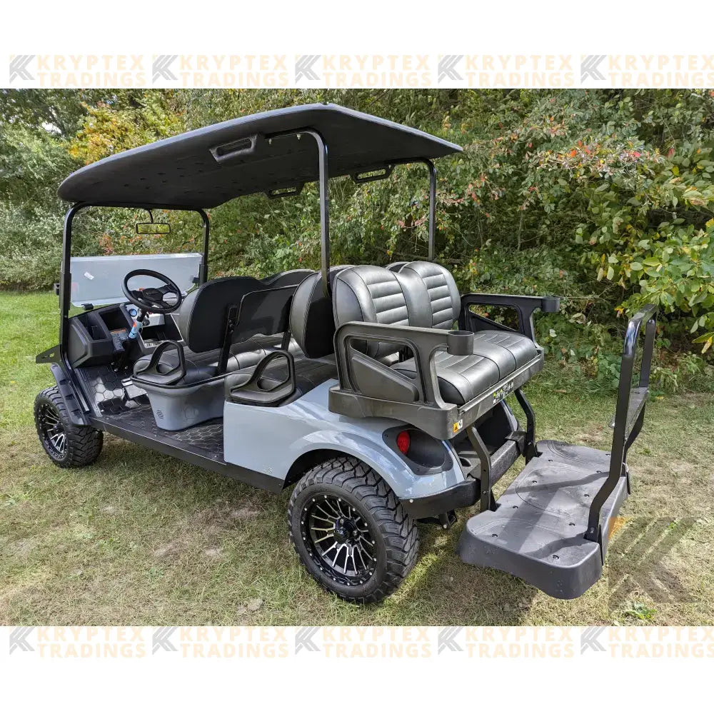 2023 E-Z-GO L6 - Ocean Grey Kryptex Golf Carts