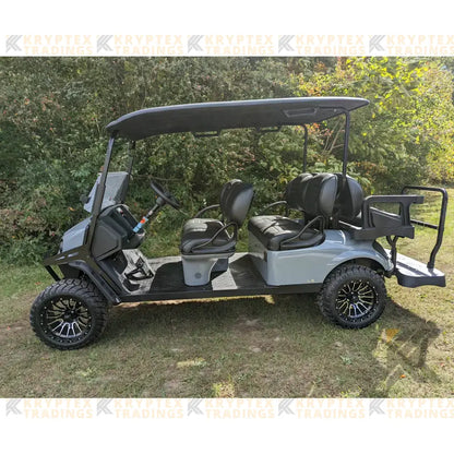 2023 E-Z-GO L6 - Ocean Grey Kryptex Golf Carts