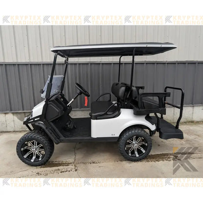 2023 E-Z GO S4 - Bright White Kryptex Golf Carts