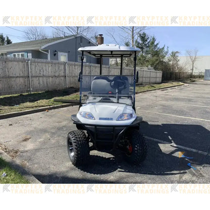 2023 Electric Advanced EV 4L - White Kryptex Golf Carts